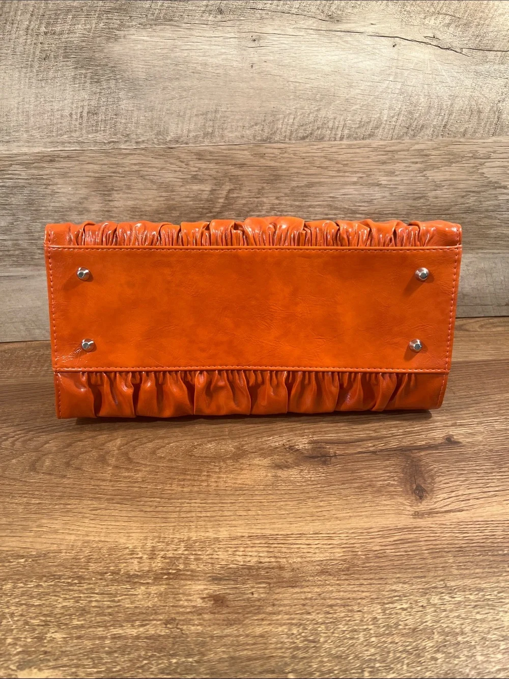 Miche Sheila Classic Shell Burnt Orange Ruched Handbag Cover